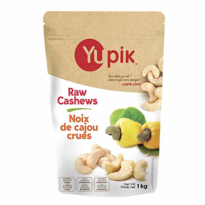 Yupik Raw Cashews 1kg