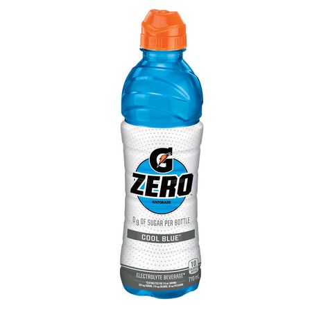 Gatorade G Zero Cool Blue Sports Drink 710 ml