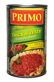 Primo Thick & Zesty Tomato Basil Pasta Sauce 680ml